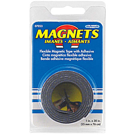 Flexible Magnetic Tape - 1/2 In. x 30 In.