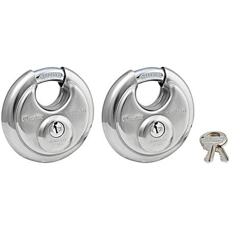 2-3/4 In. Shrouded Padlock - 2 Pk.