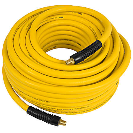 3/8 in Yellow Premium Rubber Air Hose