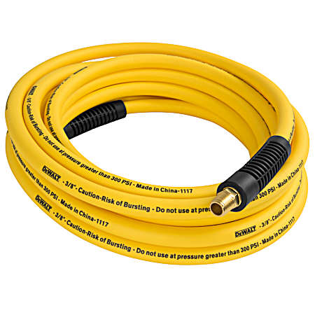 3/8 in Yellow Premium Hybrid Air Hose