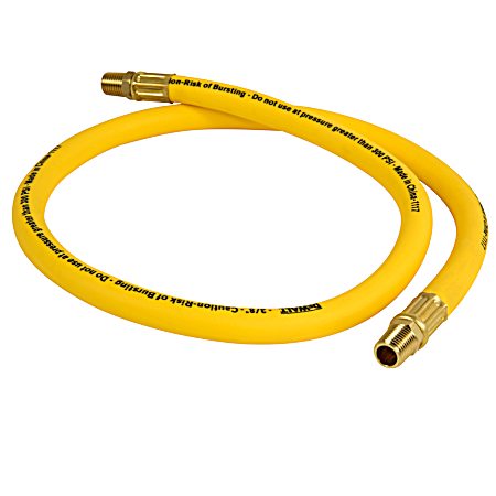 3/8 in Yellow Premium Hybrid Whip Air Hose