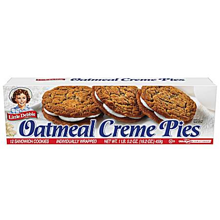 16.2 oz Oatmeal Creme Pies