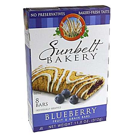 Blueberry Fruit & Grain Bars - 8 Pk