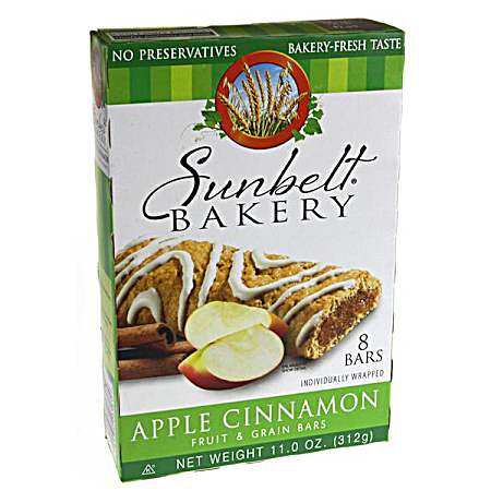 Apple Cinnamon Fruit & Grain Bars - 8 Pk