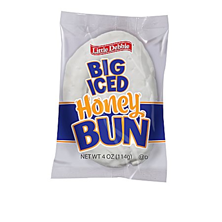 Iced Honey Buns - 4.02 Oz.