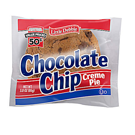 Chocolate Chip Creme Pie - 3.0 Oz.