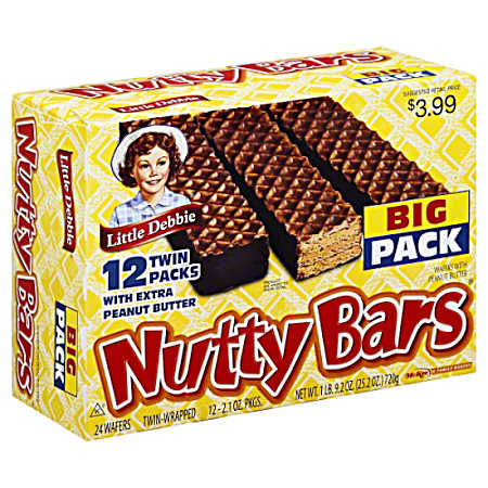 Nutty Bars Club Pack - 25.20 Oz.