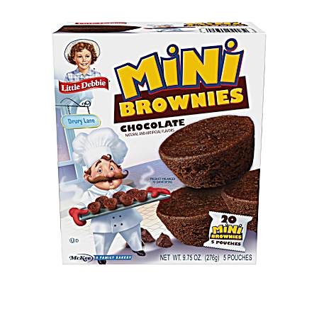 5 Pk. Little Brownies - Chocolate