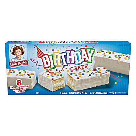 12.39 oz Birthday Cakes