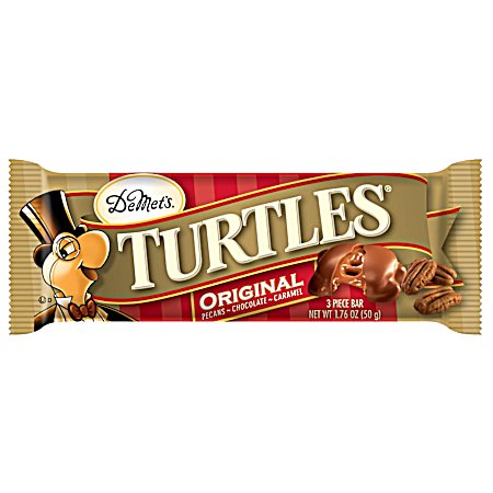 1.76 oz Original Turtles 3 pc Bar