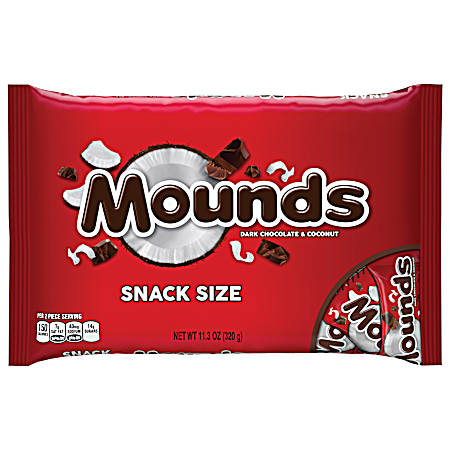 11.3 oz Dark Chocolate & Coconut Snack Size Bars