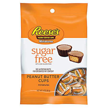 3 oz Sugar Free Peanut Butter Cup Miniatures