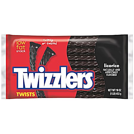 16 oz Black Licorice Twists