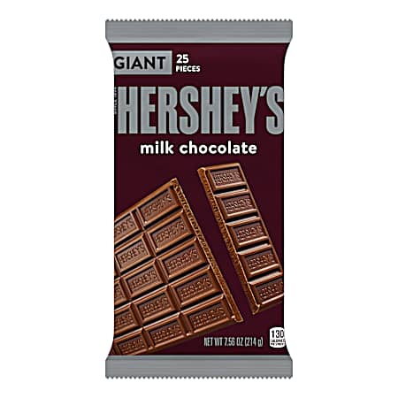 7 oz Giant Milk Chocolate Candy Bar