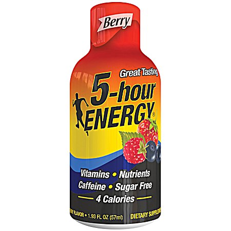 1.93 oz Berry Energy Shot