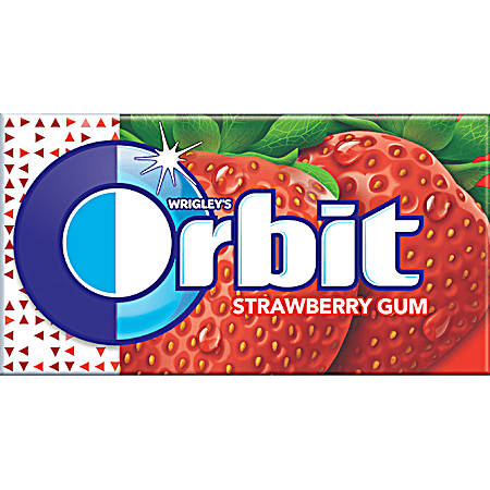 Orbit Strawberry Gum - 14 Pc