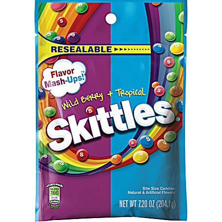 7.2 oz Wild Berry & Tropical Bite Size Chewy Candy