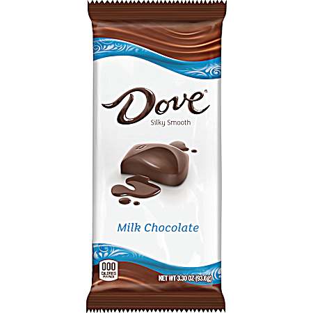 3.3 oz Milk Chocolate Tablet Candy Bar