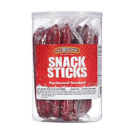 24 oz Hardwood-Smoked Snack Sticks Jar