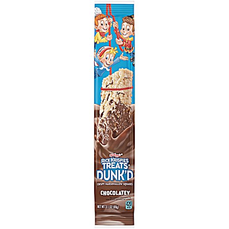 3.1 oz Dunk'd Rice Krispies Chocolatey Treat