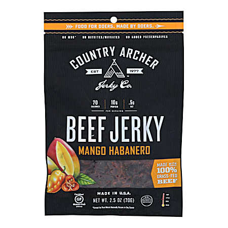 2.5 oz Mango Habanero Beef Jerky