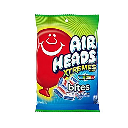 Xtremes Bites Bluest Raspberry - 6-oz. Bag