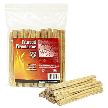 2 lb Fatwood Polybag Firestarter