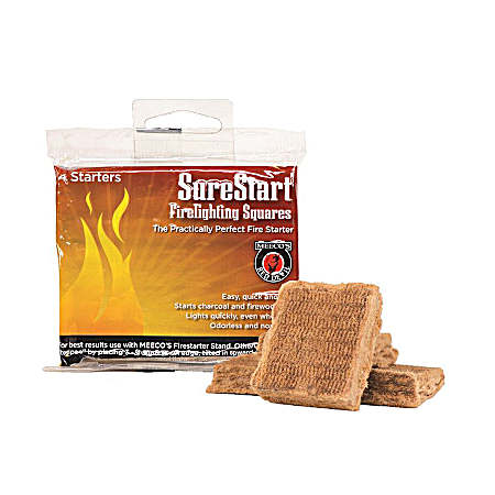 Firelighting Squares - 4 Pk