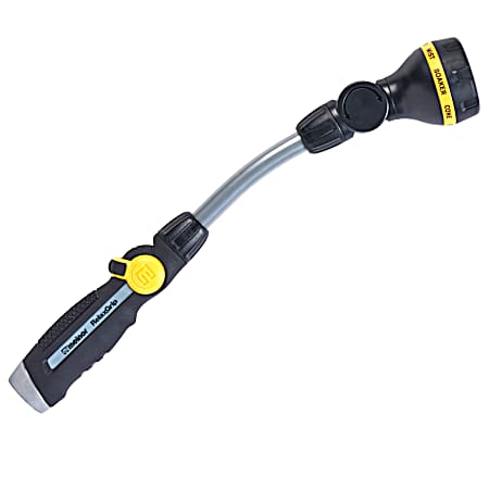 Black RelaxGrip 8-Pattern 16 in Pivoting Watering Wand