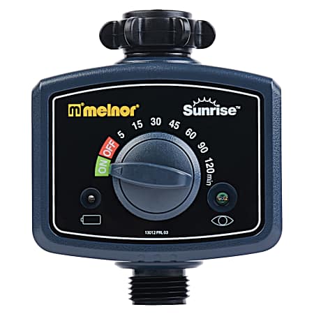 Black Sunrise Once-a-Day Water Timer