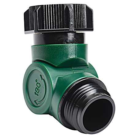 Green Swivel Hose Connector
