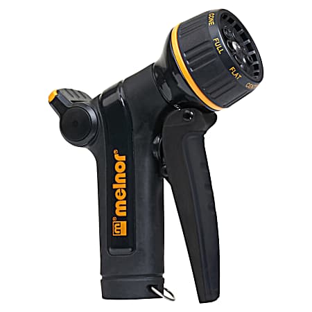 Black Front-Trigger Metal 8-Pattern Nozzle