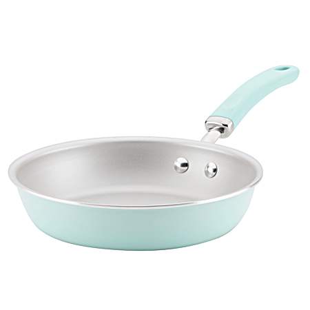 9.5 in Light Blue Shimmer Deep Nonstick Skillet