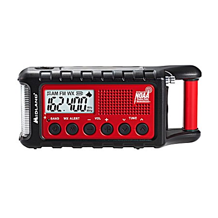 E+Ready Emergency Crank Weather Alert Radio