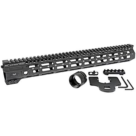 15 in Combat Rail One Piece Free Float Handguard M-LOK Compatible