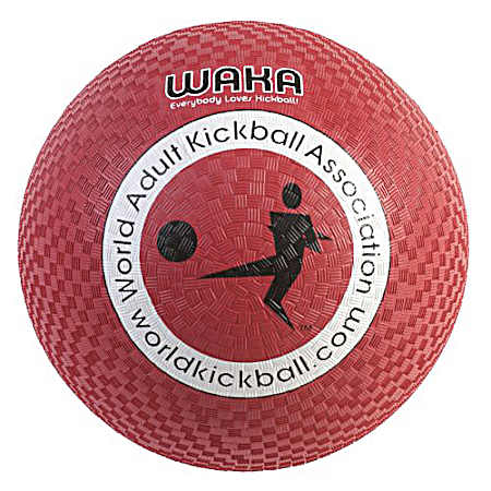 WAKA Official Red Kickball