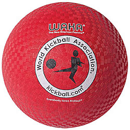 Youth WAKA Red Kickball