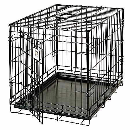24 in Single Door Wire Dog Crate