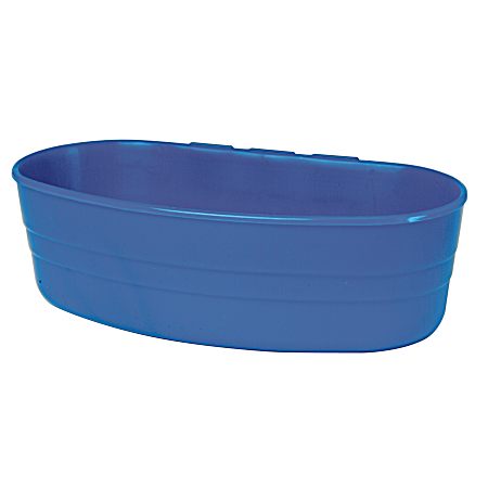 1 Pt. Blue Plastic Cage Cup