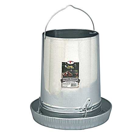 30 lb Feeder w/ 14 in Pan