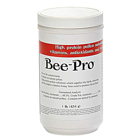 Pollen Substitute Powder - 1 Lb.