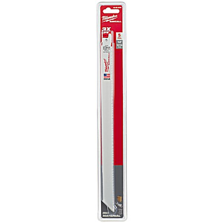 12 In. Sawzall 10/14 TPI General Blades - 5 Pk.