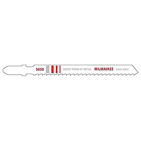 4 In. Jig Saw 8 TPI T-Shank Blades - 5 Pk.