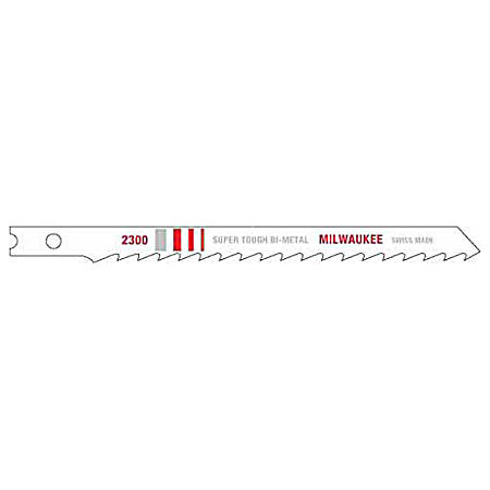 4 In. Jig Saw 6 TPI U-Shank Blades - 5 Pk.