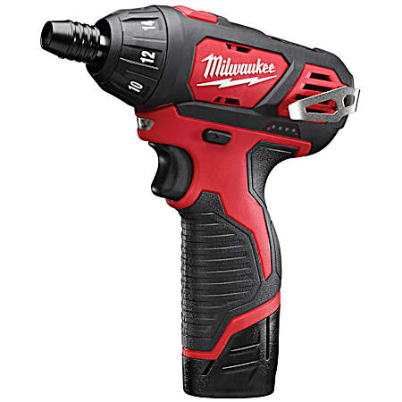 M12 1/4 in Cordless Hex Screwdriver Kit