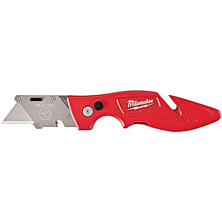 FASTBACK Red Flip Utility Knife