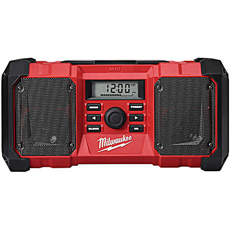 M18 Red Cordless Jobsite Radio