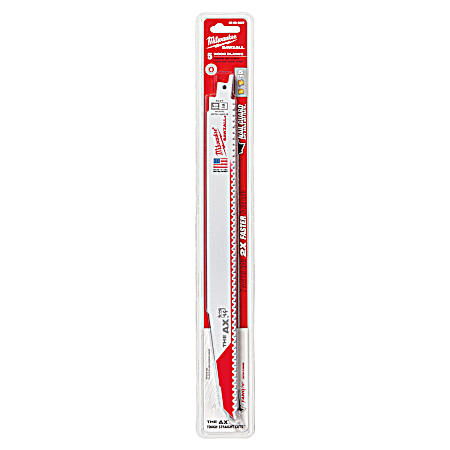 12 In. 5 TPI SAWZALL the Ax  Blades - 5 Pk