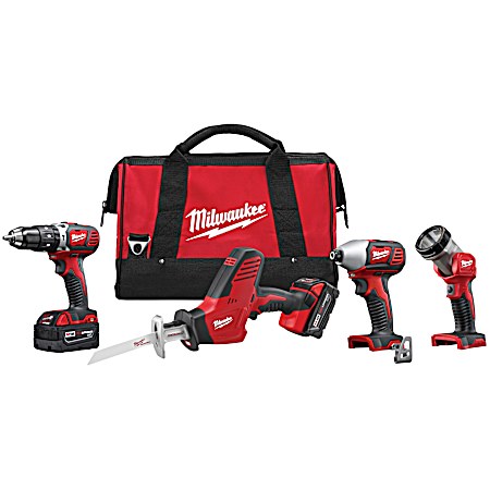 M18 Cordless Lithium-Ion 4-Tool Combo Kit