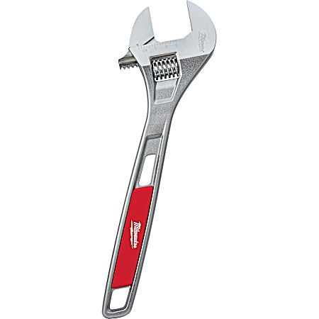 15 in Adjustable Chrome-Plated Wrench